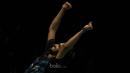 Tunggal putra India, Kidambi Srikanth, berhasil menjadi juara BCA Indonesia Open 2017 di JCC, Jakarta, Minggu (18/6/2017). (Bola.com/Vitalis Yogi Trisna)