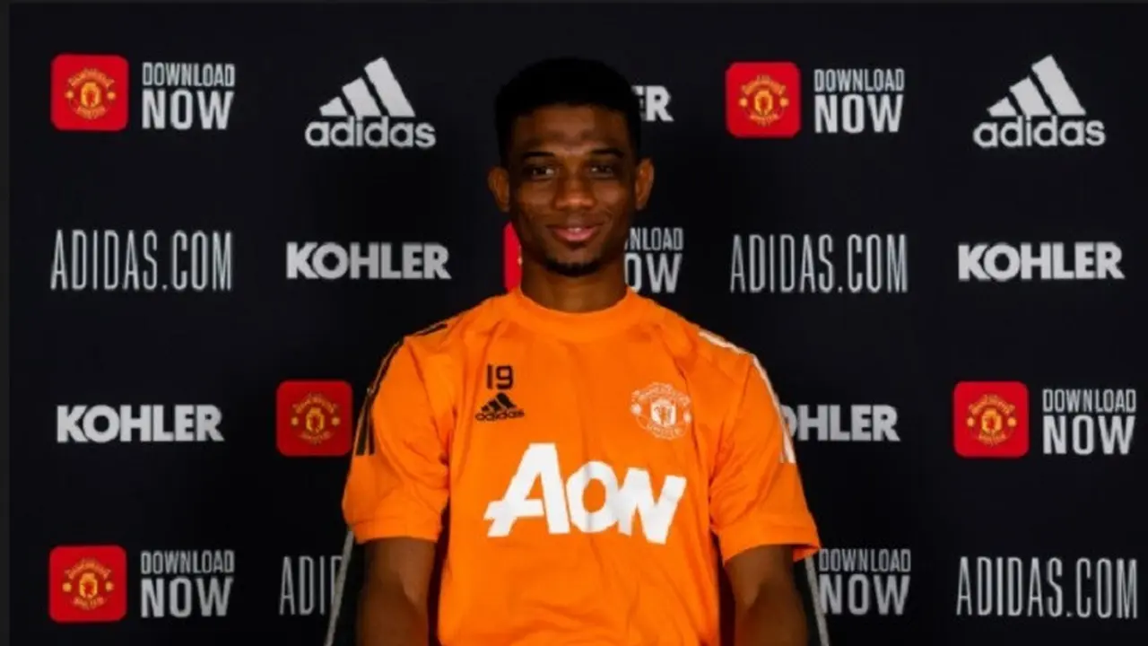 Amad Diallo berseragam Manchester United atau MU
