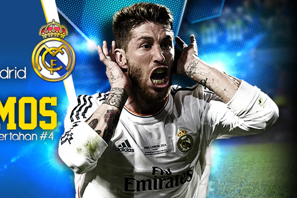 Ilustrasi Sergio Ramos