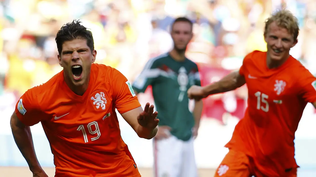 Gol Huntelaar Bawa Belanda ke Delapan Besar Piala Dunia 2014