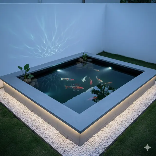 Model Kolam Ikan Minimalis