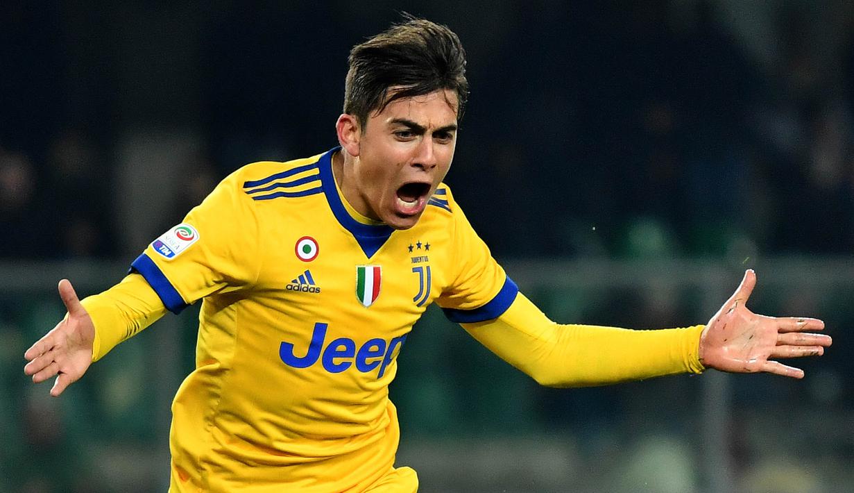 5. Paulo Dybala (Juventus) - Harga jualnya ditaksir mencapai 174,6 juta euro. (AFP/Alberto Pizzoli)