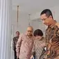 Mantan Gubernur DKI Jakarta Fauzi Bowo atau akrab disapa Foke bertemu Penjabat (Pj) Gubernur DKI Jakarta Heru Budi Hartono di Balai Kota, Kamis (7/9/2023) dan memujinya bisa atasi polusi udara.