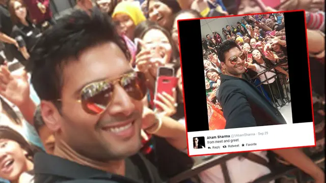 Aham Sharma Selfie