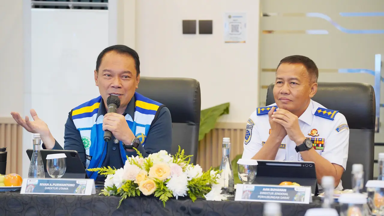 Direktur Utama Jasa Marga, Rivan A. Purwantono
