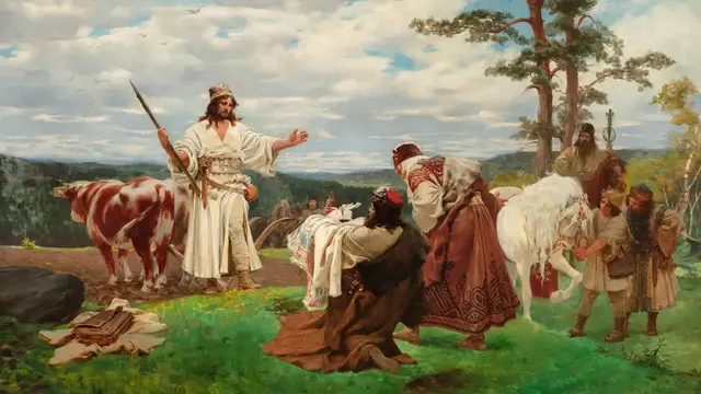 The Legacy Of Libuše And Přemysl By František Ženíšek.