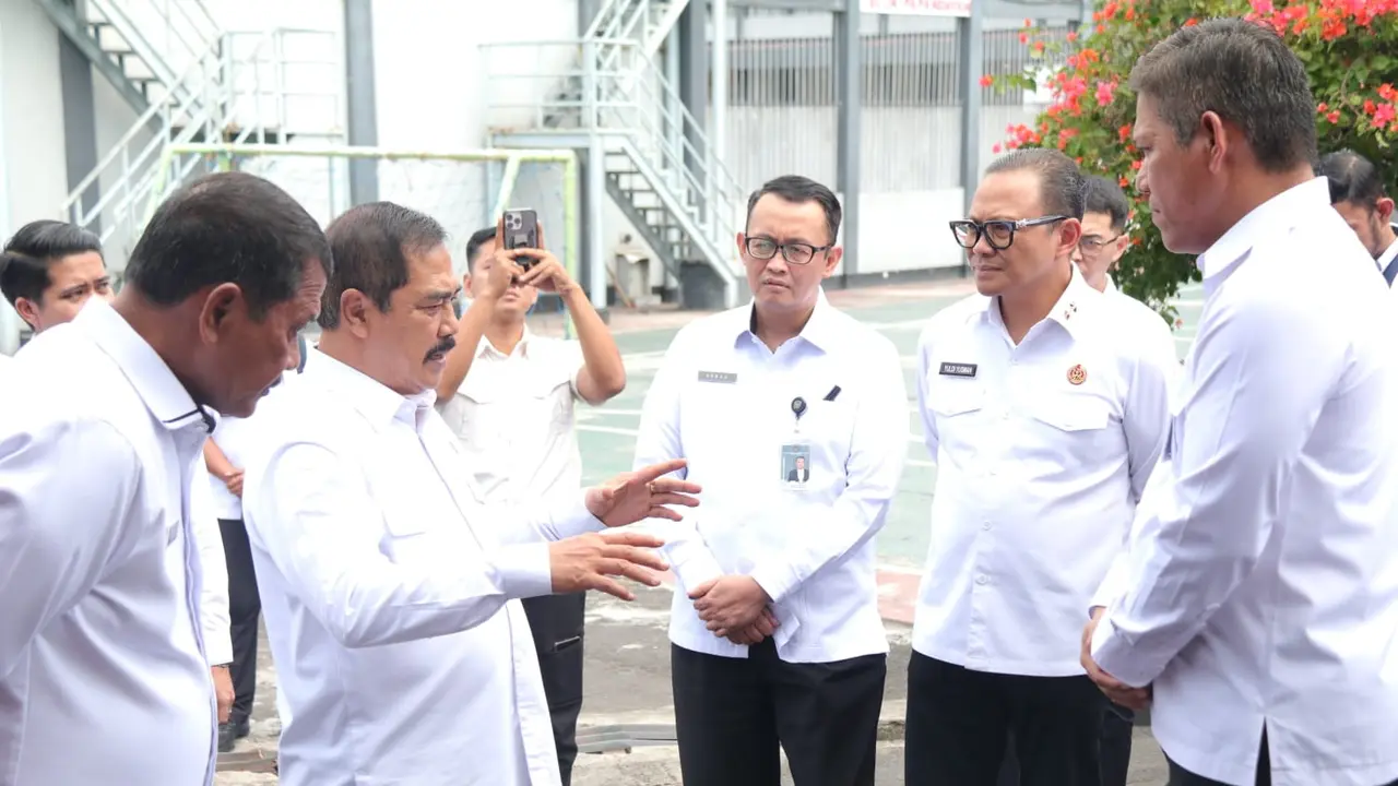 Tinjau Lapas Garut, Menteri Imipas Dorong Jejaring & Kemandirian Ekonomi Warga Binaan