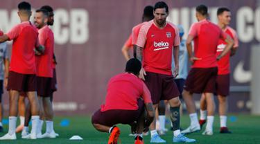 Persiapan Pemain Barcelona Jelang Hadapi PSV di Liga Champions