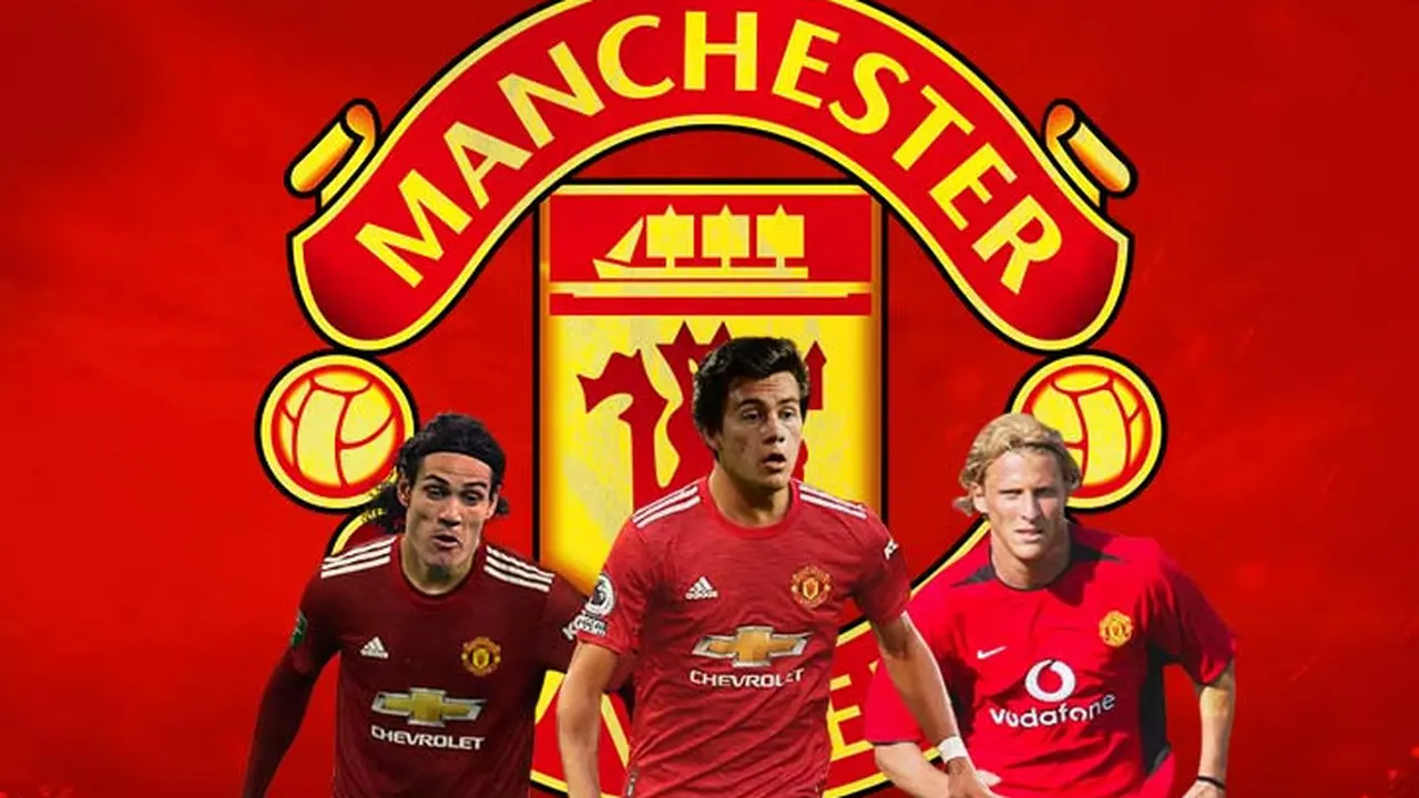 Manchester United - Edinson Cavani, Facundo Pellistri, Diego Forlan