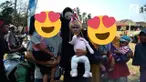 Beredar badut jenis baru di jalanan yang berhasil diabadikan seorang warganet. Badut ini membuat heboh lantaran tampilannya.