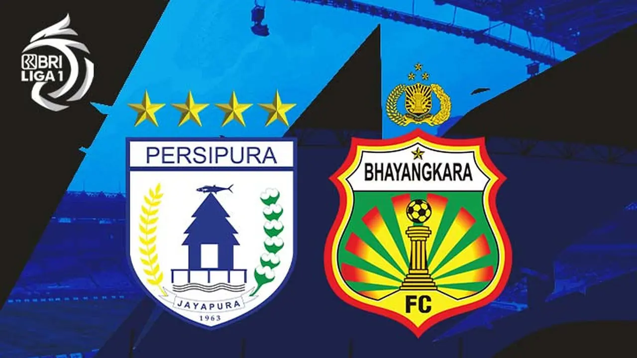 BRI Liga 1 - Persipura Jayapura Vs Bhayangkara FC