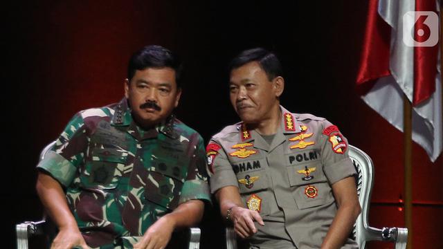 Rakornas Indonesia Maju, Kapolri dan Panglima TNI Bicara Keamanan Negara