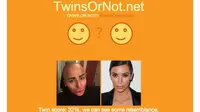 TwinsOrNot.net memungkinkan Anda mengetahui seberapa mirip wajah Anda dengan selebriti idola, keluarga atau bahkan hewan peliharaan.