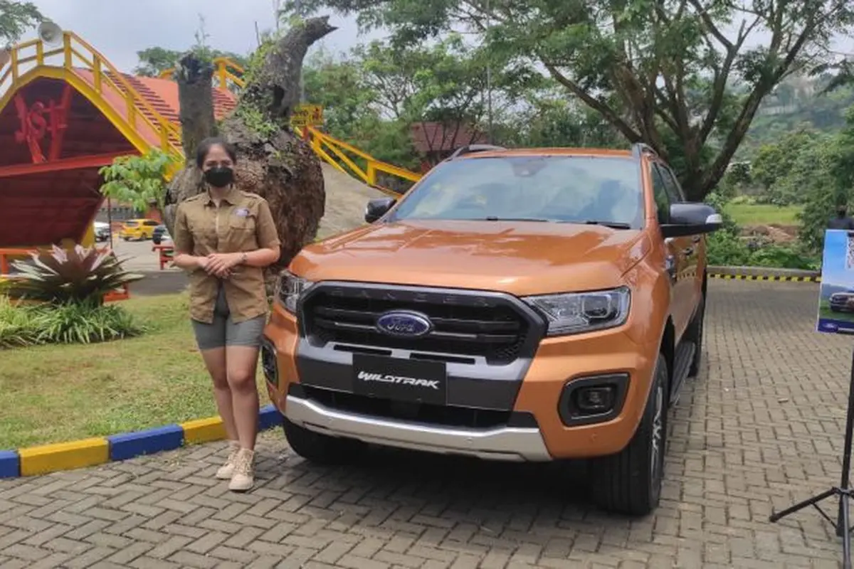 Ford Ranger dan Everest (Arief A/Liputan6.com)