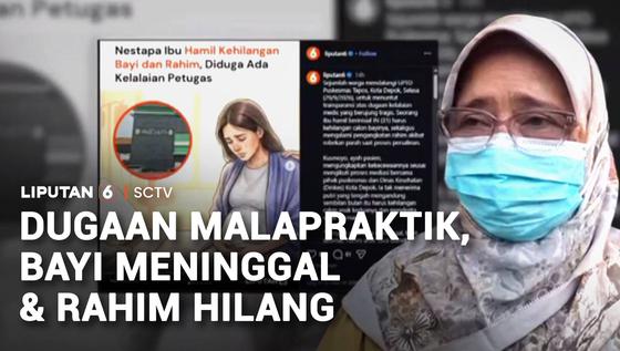 Dugaan Malapraktik di Depok, Dinkes Evaluasi Kasus Bayi Meninggal dan Rahim Hilang