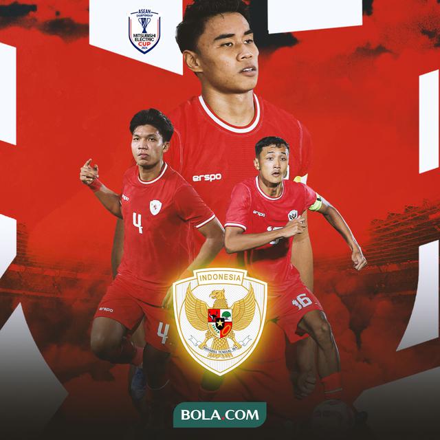 Piala AFF 2024 - Ilustrasi Timnas Indonesia: Muhammad Ferrari, Kadek Arel, Dony Tri Pamungkas