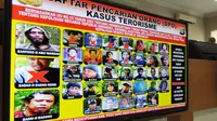 DPO Kasus terorisme (Dio Pratama/Liputan6.com)