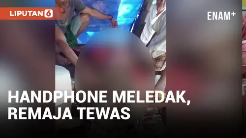 VIDEO: Diduga Handphone Meledak Saat Tidur, Remaja Ditemukan Tewas
