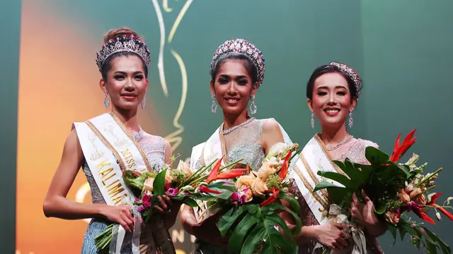 Amalia Tambunan berhasil meraih Miss Global Indonesia 2020