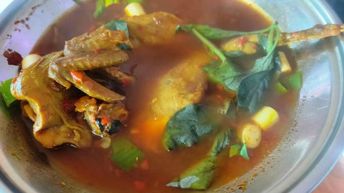 Pindang burung khas kuliner Sumsel (Liputan6.com / Nefri Inge)