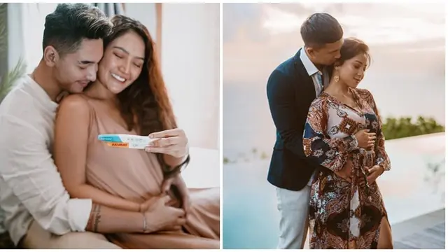 Hamil Anak Pertama, Ini 5 Beda Gaya Nikita Willy dan Siti Badriah Pamer Baby Bump