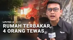 Rumah Terbakar, 4 Orang Tewas