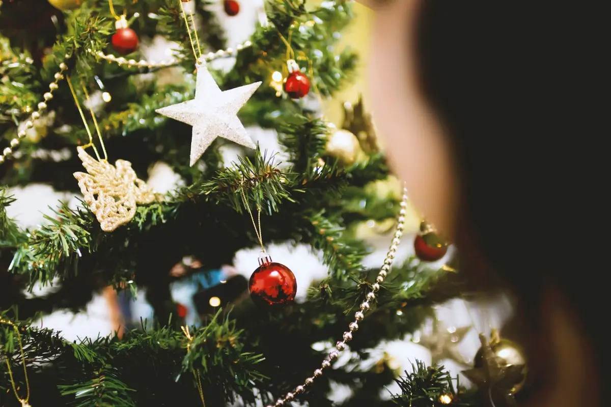 Ilustrasi Natal, pohon Natal