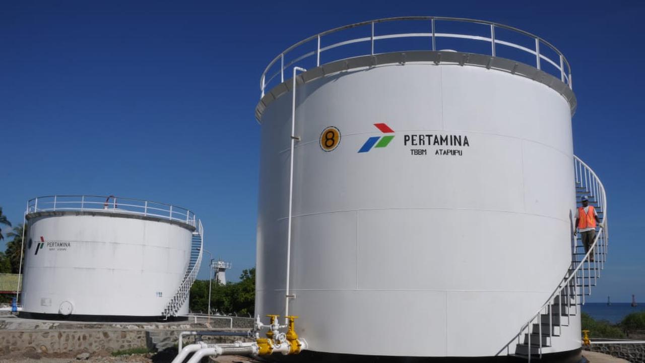 Tanki BBM Pertamina. Dok Pertamina