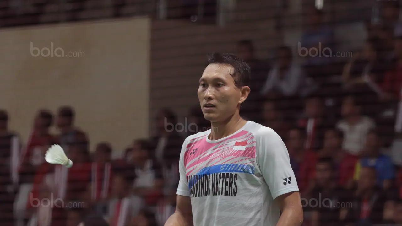 Sony Dwi Kuncoro, Daihatsu Indonesia Masters 2018, Bola.com