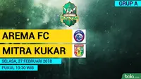 Piala Gubernur Kaltim_Arema FC Vs Mitra Kukar (Bola.com/Adreanus Titus)