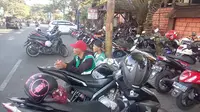 Parkir di Kota Malang menyeret seorang pejabat Dishub Kota Malang sebagai tersangka dugaan korupsi (Liputan6.com/Zainul Arifin)