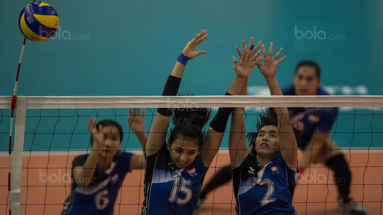 FOTO: Bungkam Vietnam, Voli Putri Indonesia ke Final