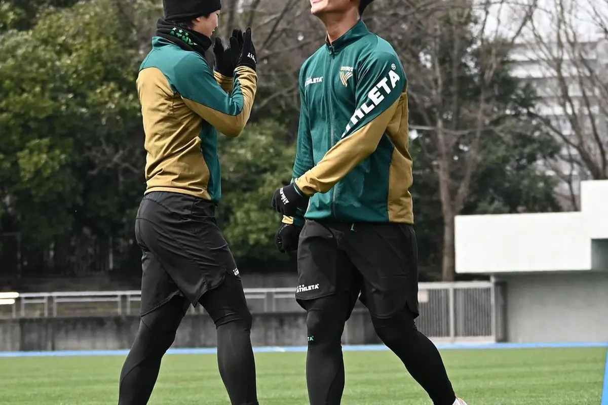 Pratama Arhan berlatih bersama Tokyo Verdy.