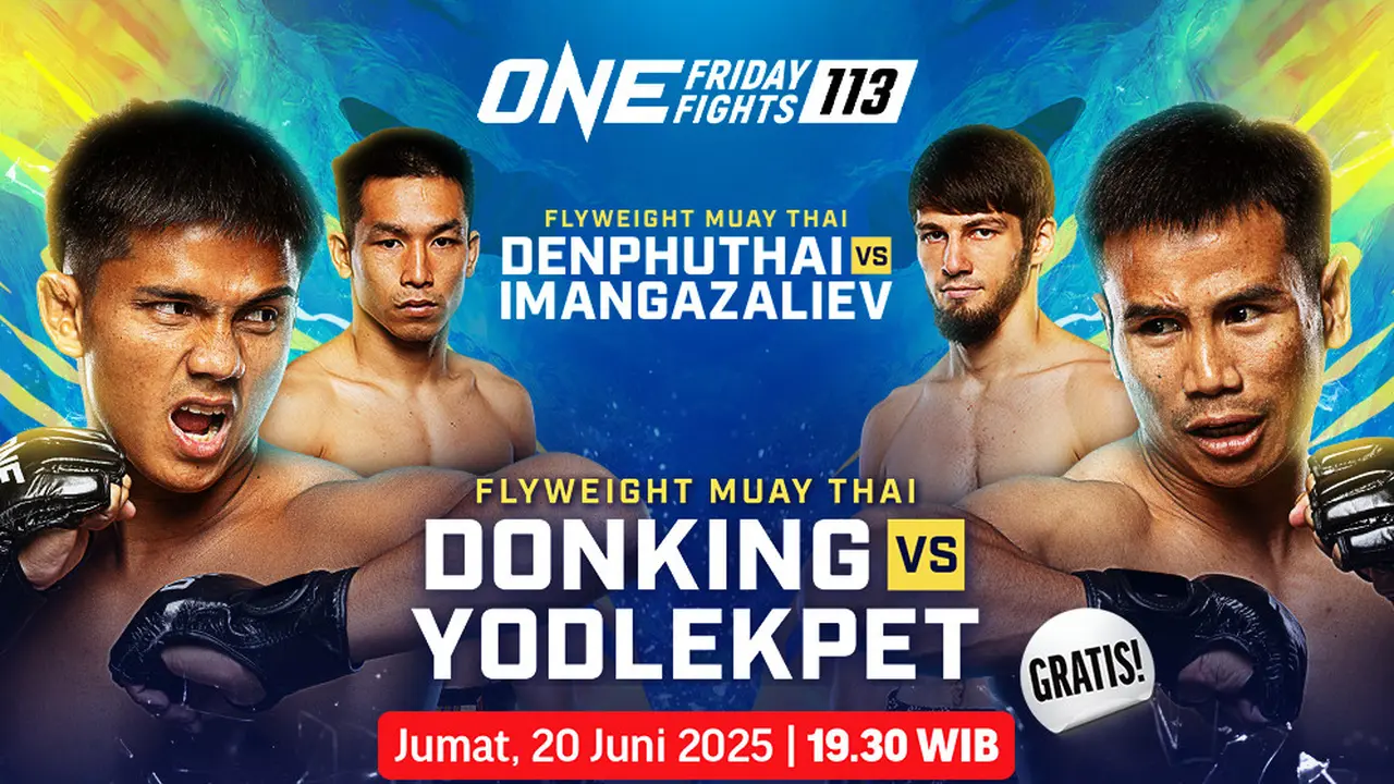 Jadwal Live Stream ONE Championship: ONE Friday Fights 113 di Vidio Pekan Ini