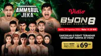 Fight Card Byon Combat Showbiz 8: Dari Jeka Saragih Hingga Winona Karamoy di Vidio