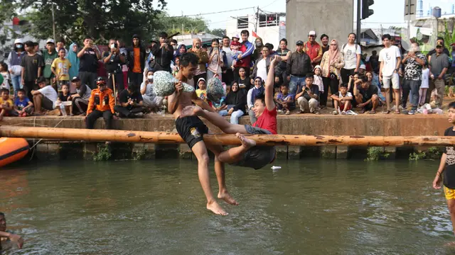 Seru-Seruan Lomba 17 an di Kalimalang