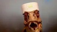 Jendela Dunia: Robot Dinosaurus Jadi Resepsionis Hotel