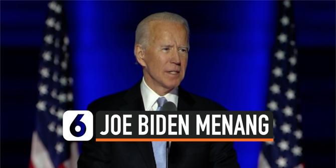 VIDEO: Ini Yang Dikatakan Joe Biden Usai Menangi Pilpres AS 2020