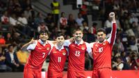 Foto: Aksi Timnas Futsal Indonesia saat Hajar Belanda 5-1