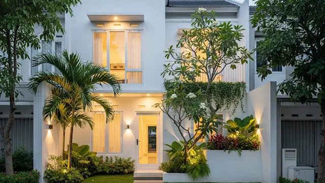 Rumah Dominasi Putih
