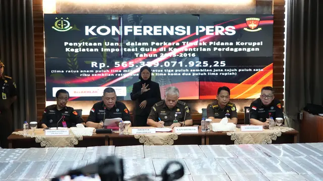 Rincian Penyitaan Uang dari 9 Tersangka