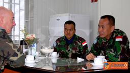 Citizen6, Lebanon Selatan: Kunjungan dinas ini dalam rangka Courtesy Call dan silaturahmi, untuk mempererat hubungan persahabatan dan kerja sama dalam penugasan misi perdamaian UNIFIL di Lebanon Selatan. (Pengirim: Badarudin Bakri)