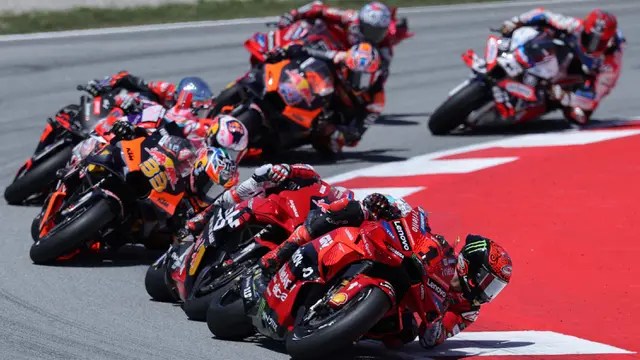Francesco Bagnaia Tampil Tercepat pada Balapan MotoGP Catalunya 2024