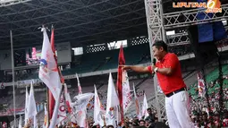 [FOTO] Parade Artis di Panggung Gerindra