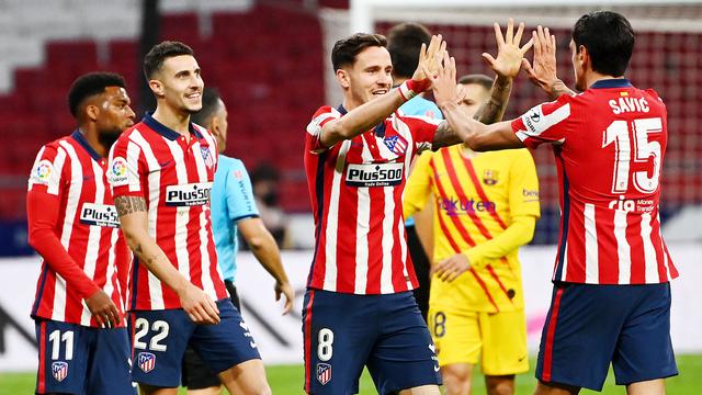 Foto Liga Spanyol: Lionel Messi Tak Berdaya, Barcelona Dibungkam Atletico Madrid