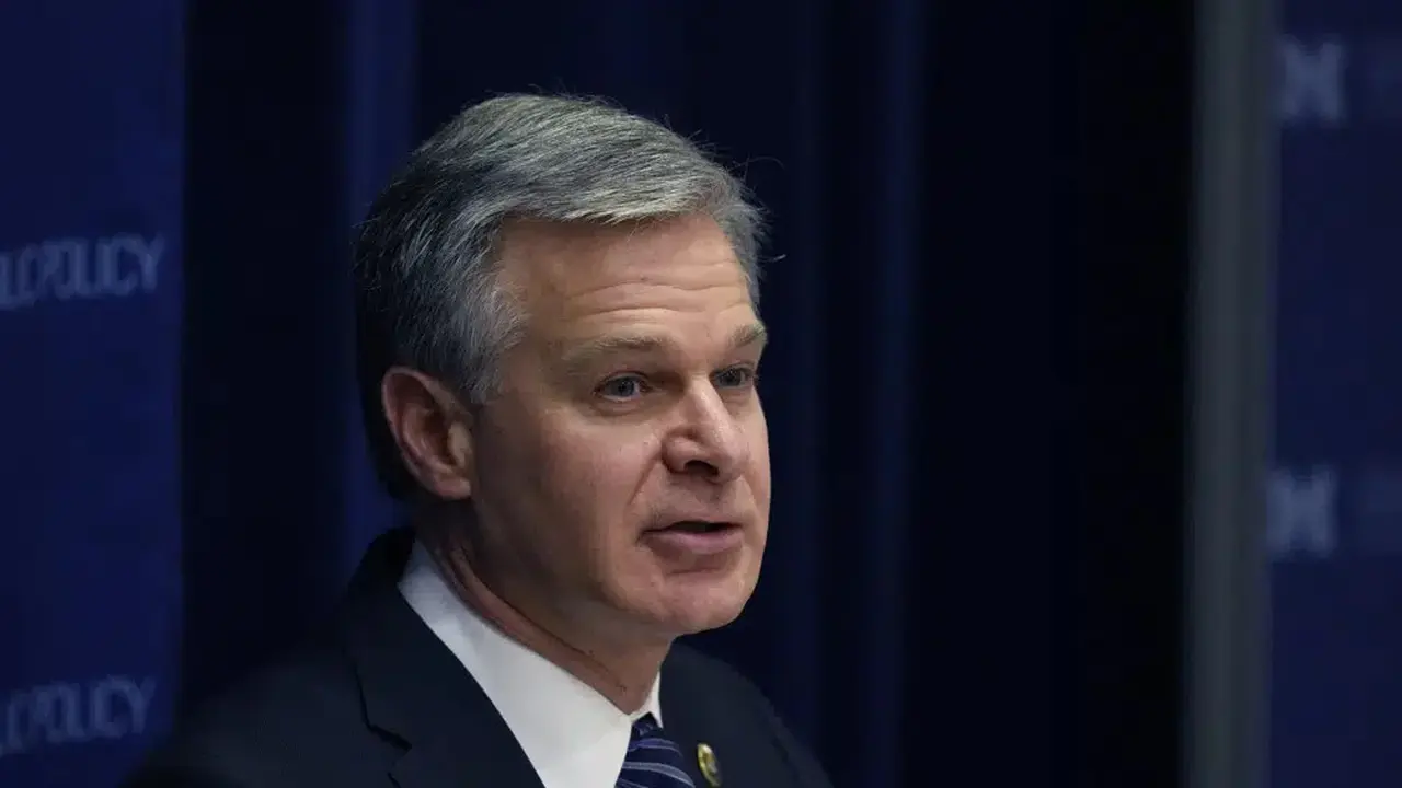 Direktur FBI Christopher Wray. (Associated Press)