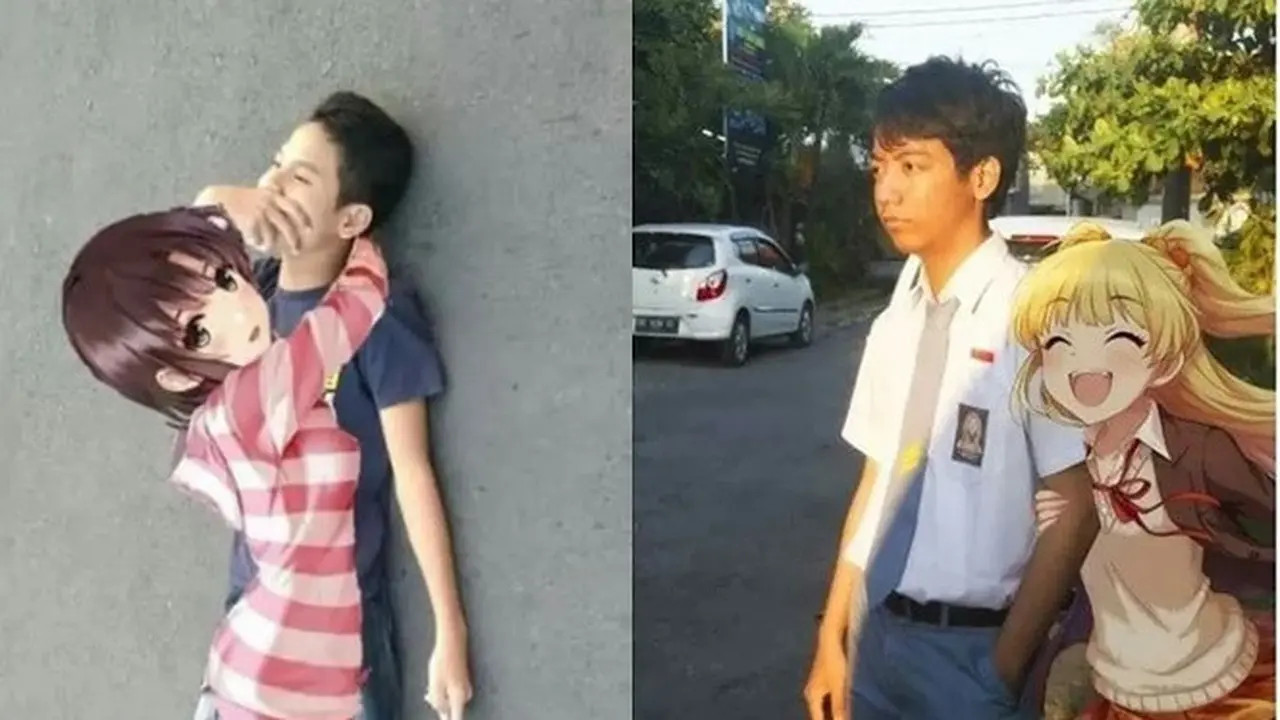 7 Editan Halu Netizen Bareng Karakter Anime Ini Kocak
