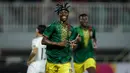 <p>Selebrasi pemain Mali U-22, Sekou Kone, usai mencetak gol ke gawang Timnas Indonesia&nbsp;yang digelar di Stadion Pakansari, Kabupaten Bogor, Selasa (18/11/2025) pukul 20.00 WIB.&nbsp;(Bola.com/Bagaskara Lazuardi)</p>