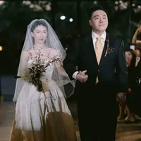 Shi Xiao Long Jadi Best Man, Ini 6 Potret Pernikahan Steven Hao 'BoBoHo' dan Lin Ningrui. (Foto: Weibo)