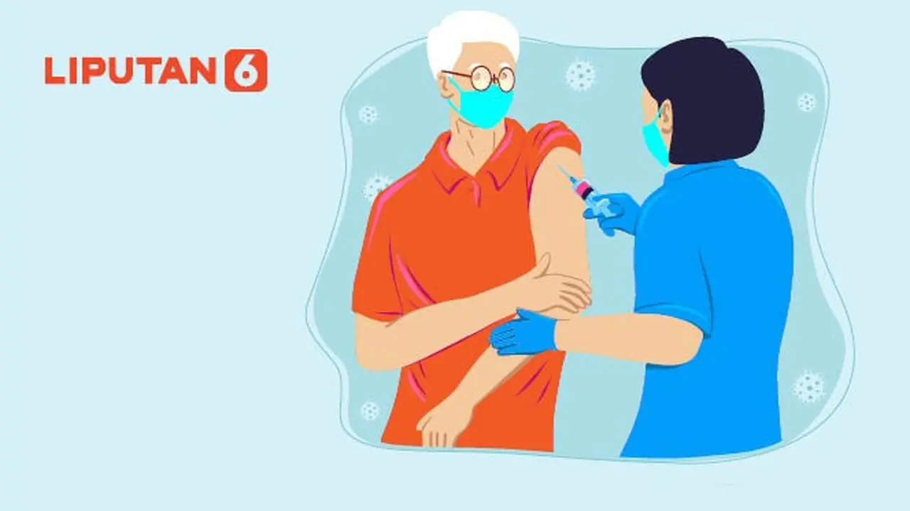 Banner Infografis Vaksinasi Covid-19 untuk Lansia di Atas 60 Tahun Dimulai. (Liputan6.com/Abdillah)